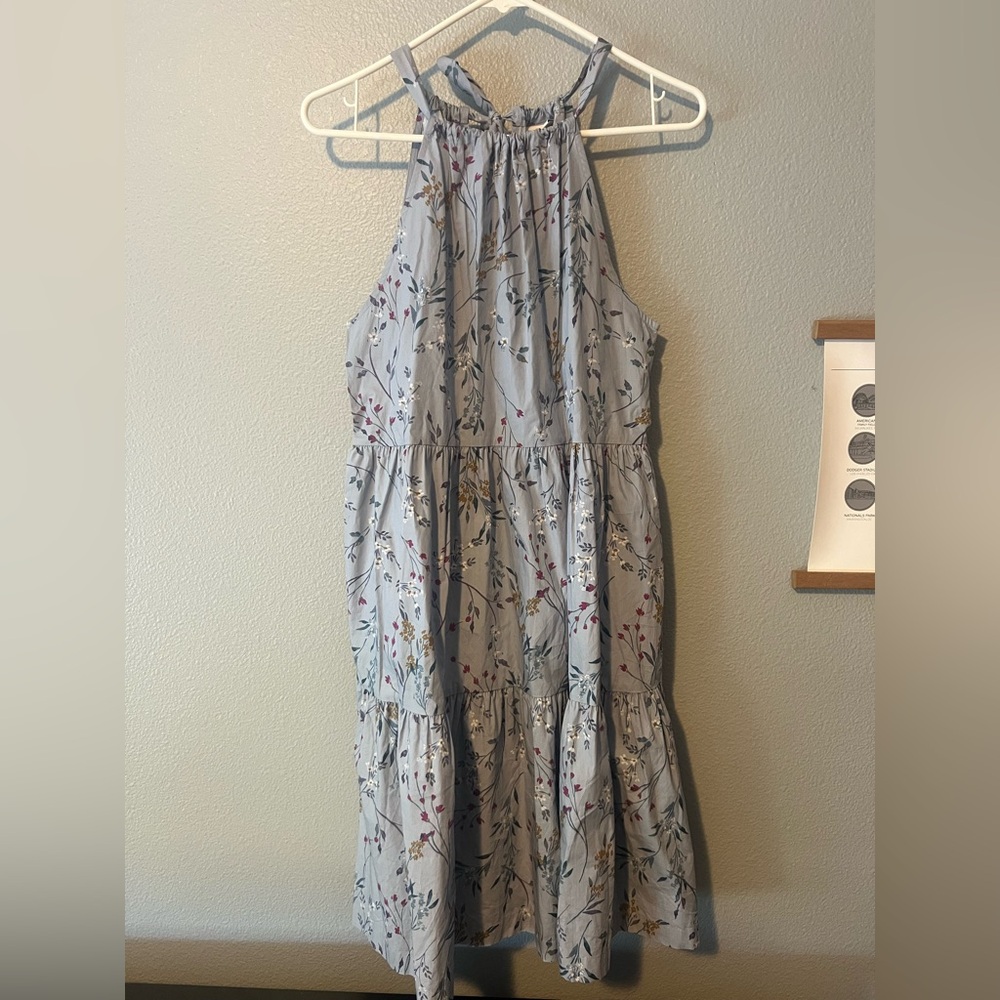 High Neck Midi Sundress, NWT